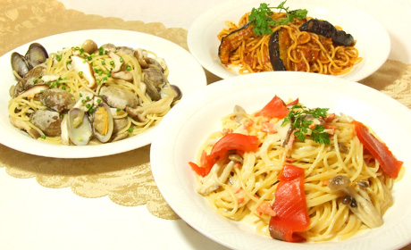 写真:パスタ一例