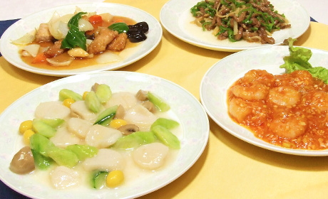 写真:中華料理一例